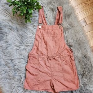 Kids Coral Overalls